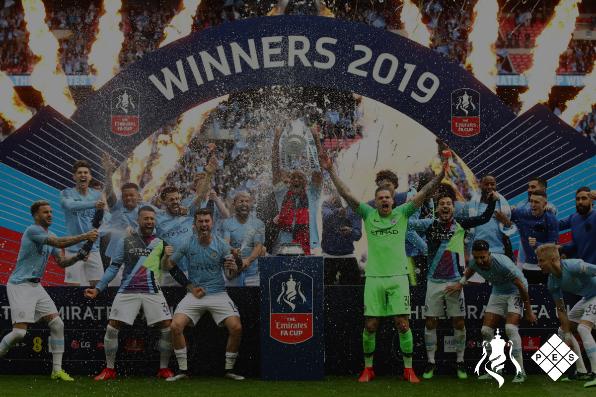 Emirates FA Cup Final 2019 Winners Presentation Stage