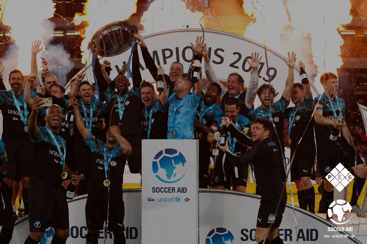 Soccer Aid 2019 Presentation Stage Winners