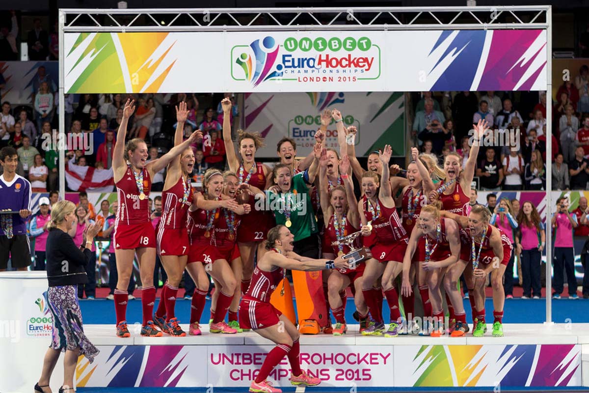 Stage Hire for Unibet Euro Hockey Championships Final 2015