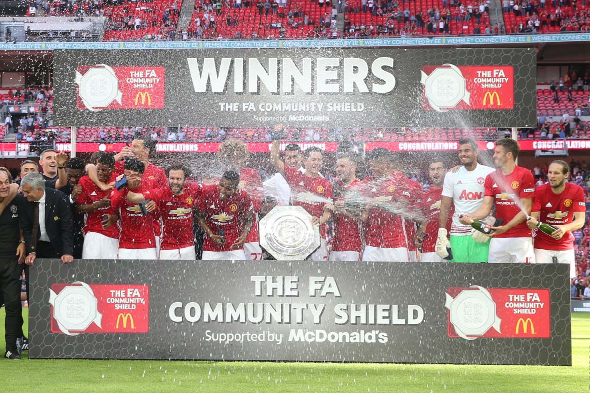 Stage hire for FA Community Shield 2016