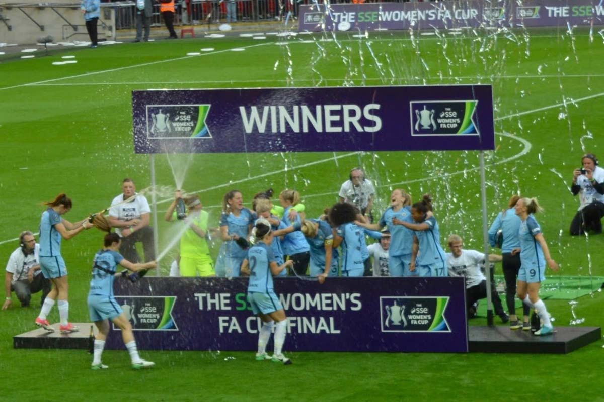 Stage for SSE Women’s FA Cup Final 2017