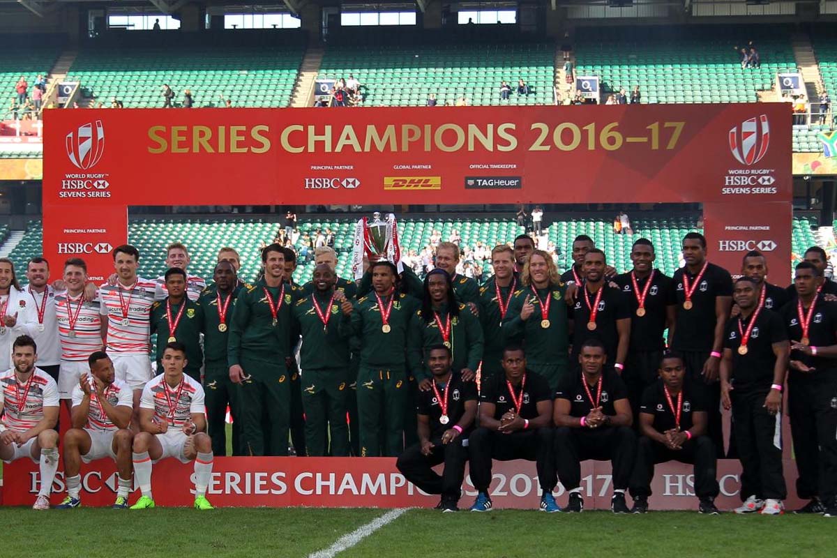 Presentation Stage for HSBC World Rugby Seven Series Champions 2017