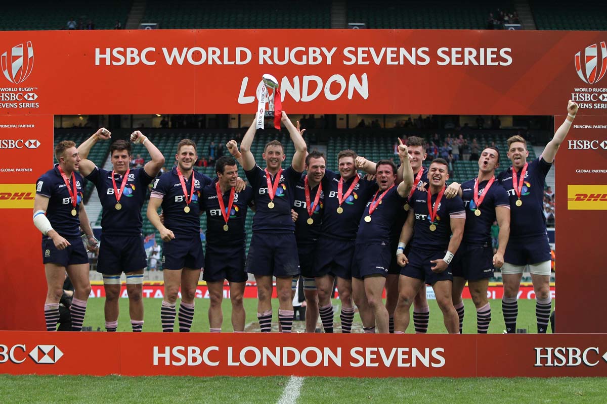 Presentation Stage for HSBC World Rugby Seven Series