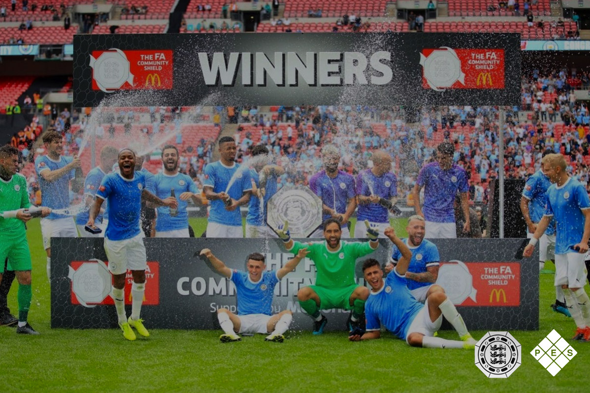 FA Community Shield 2019 Winners Board