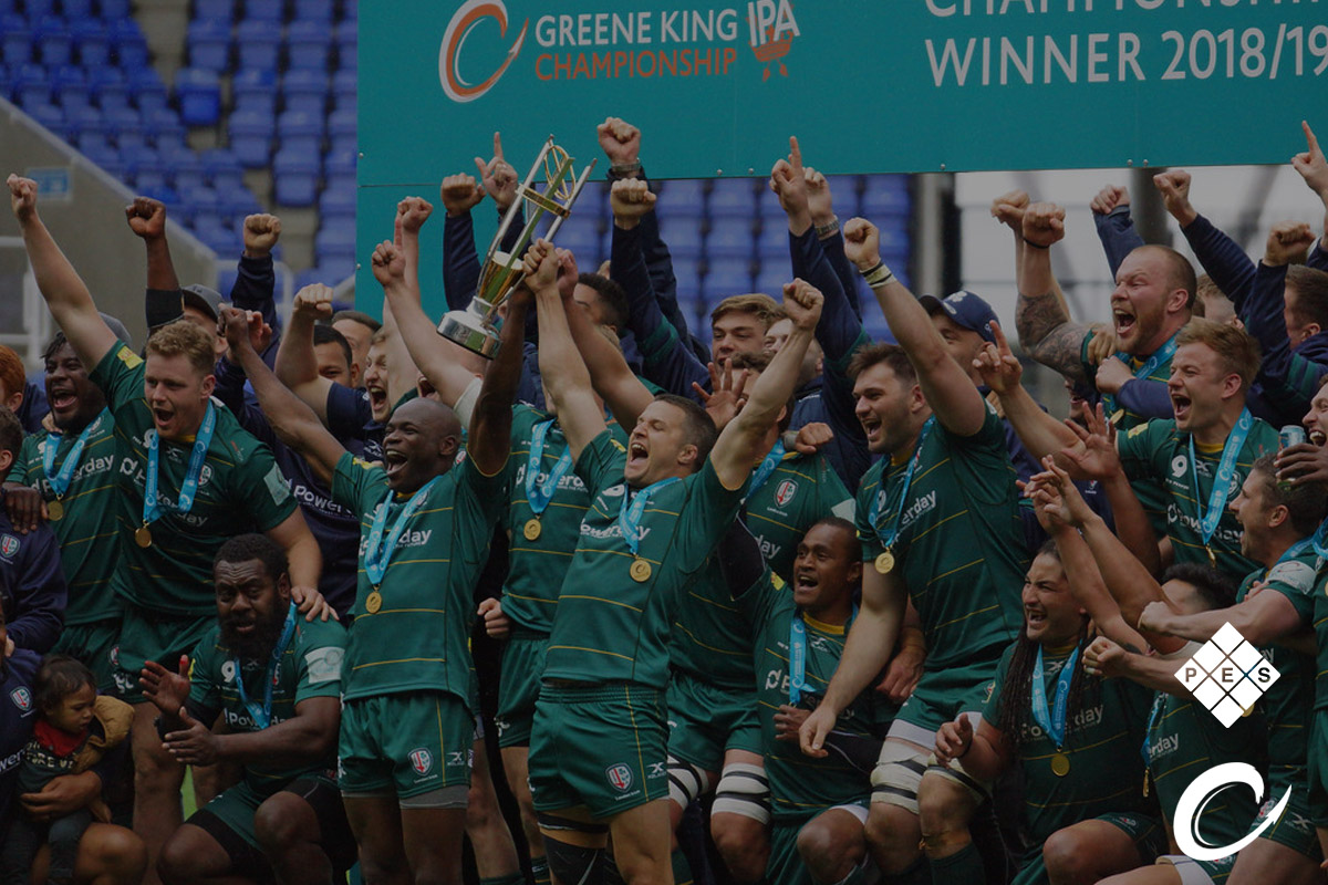 Greene King IPA Championship Winners London Irish 2018-19