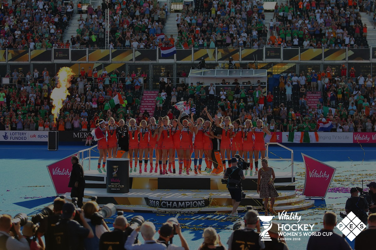 Presentation Stage Women's World Cup London 2018 Hockey