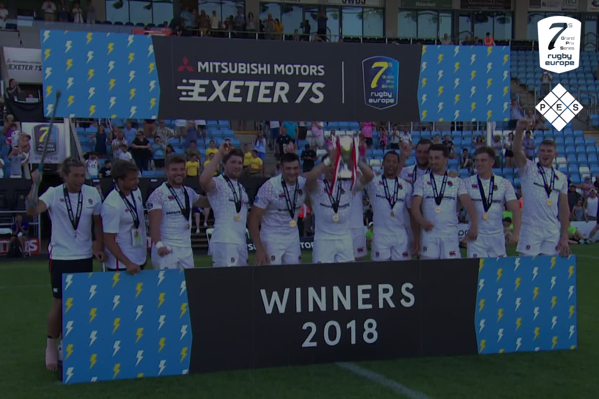 Winners Board Hire Exeter 7s Rugby