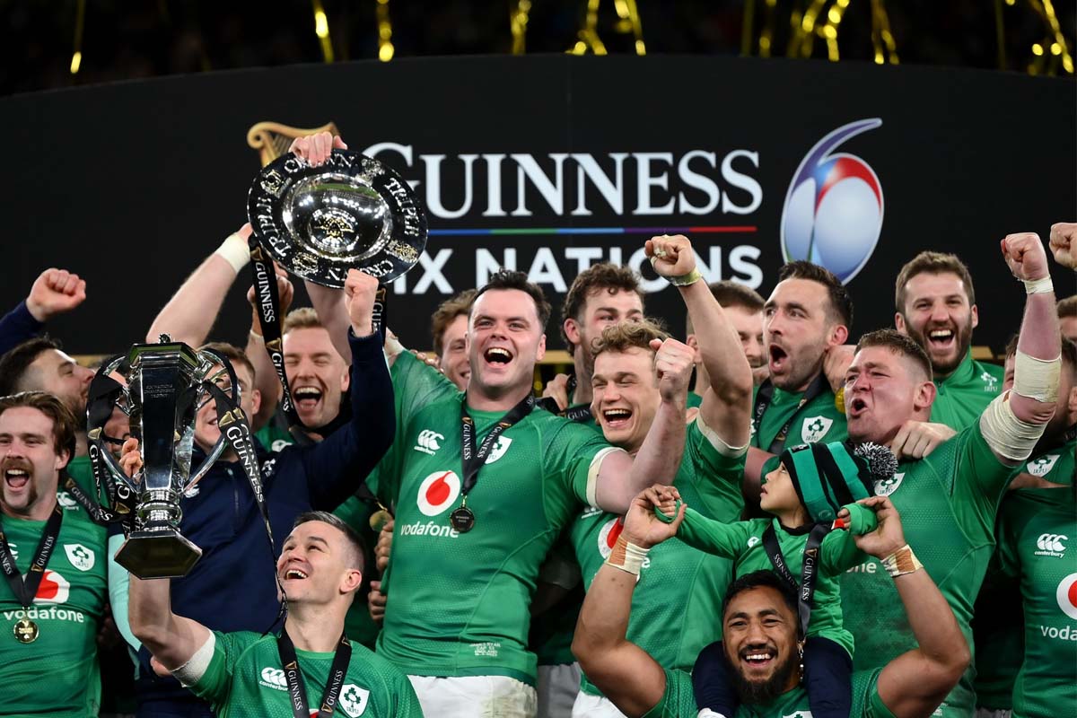 Sports Presentation Stage Hire for Guinness Six Nations 2023