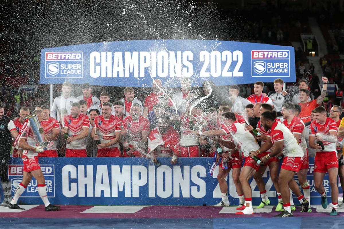 Winners Boards for Super League Grand Final 2022