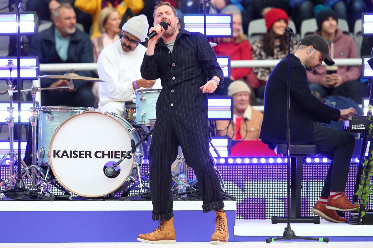 Kaiser Chiefs at Rugby League World Cup Opening Ceremony
