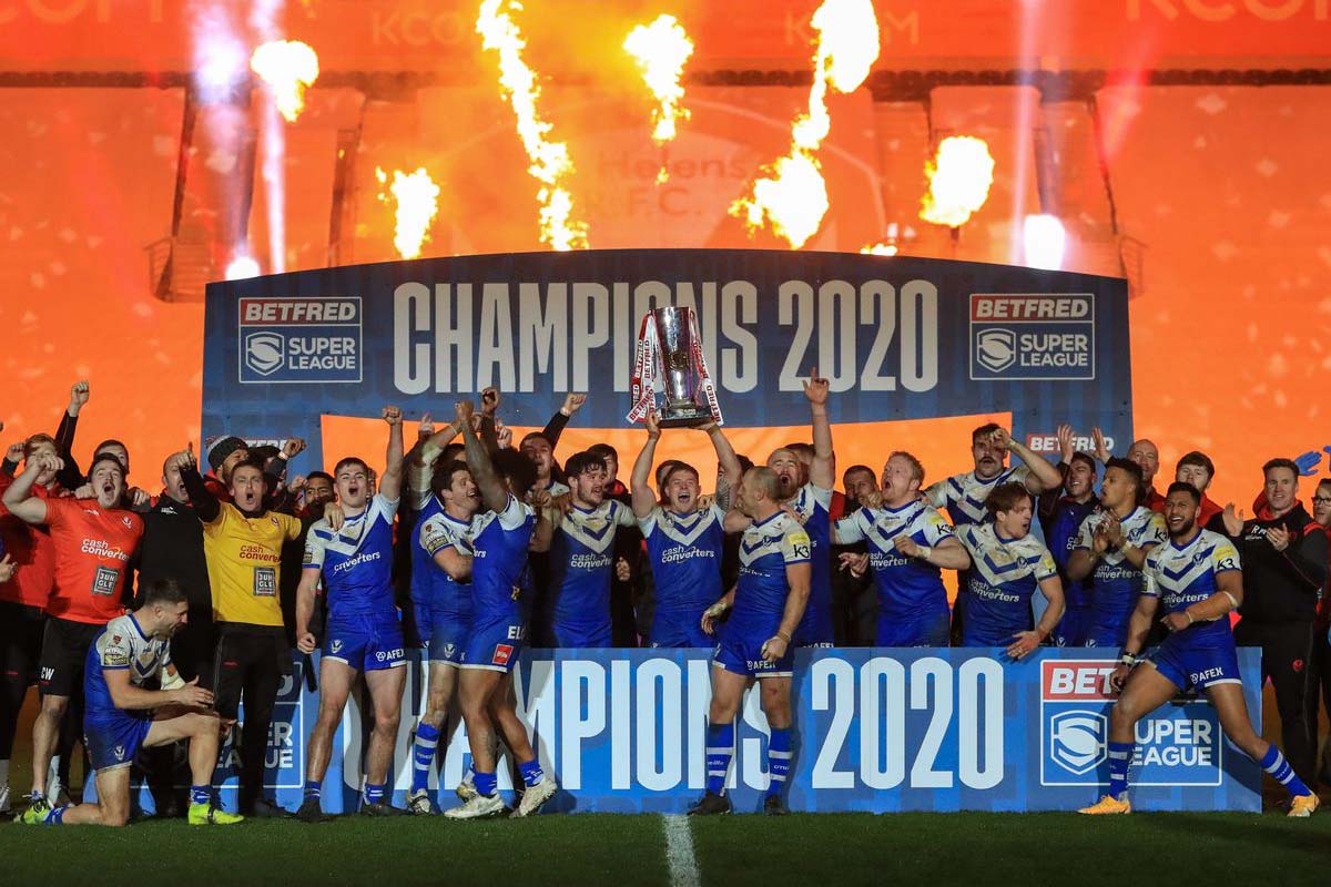 Sports Presentation Stage for Super League Grand Final 2020