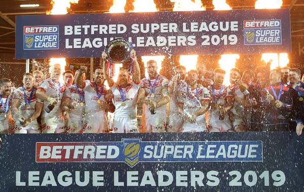 Sports Presentation Stage Hire for Super League Leaders 2019