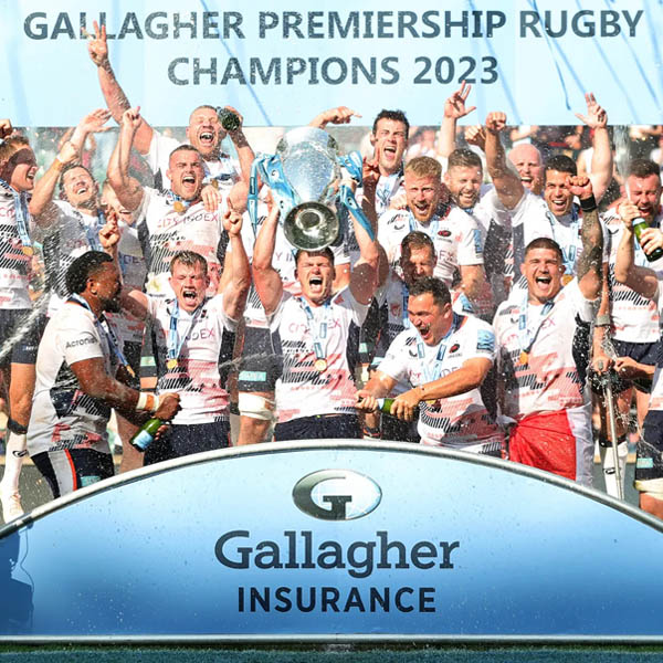 Gallagher Premiership Rugby 2023 Winners
