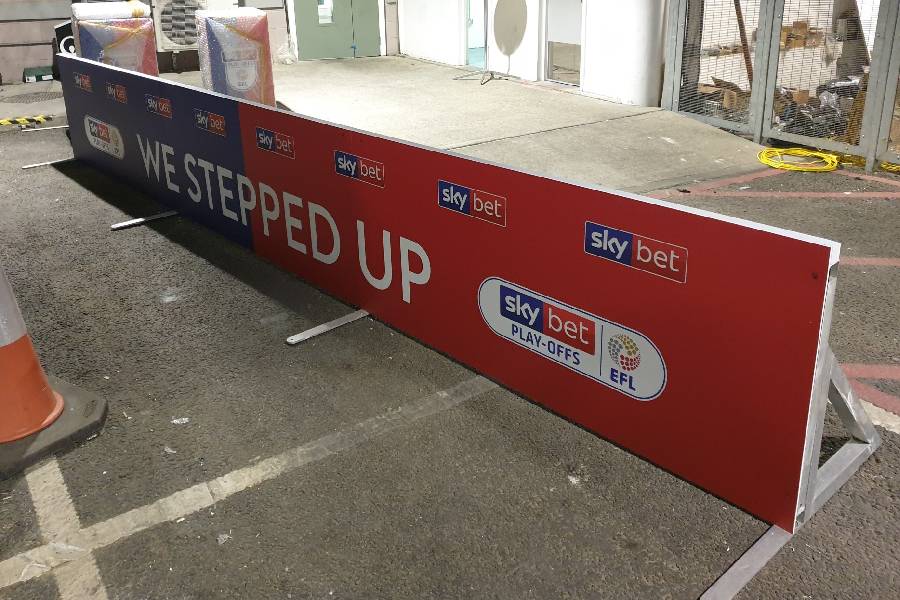 6m winners board for sky bet play off finals